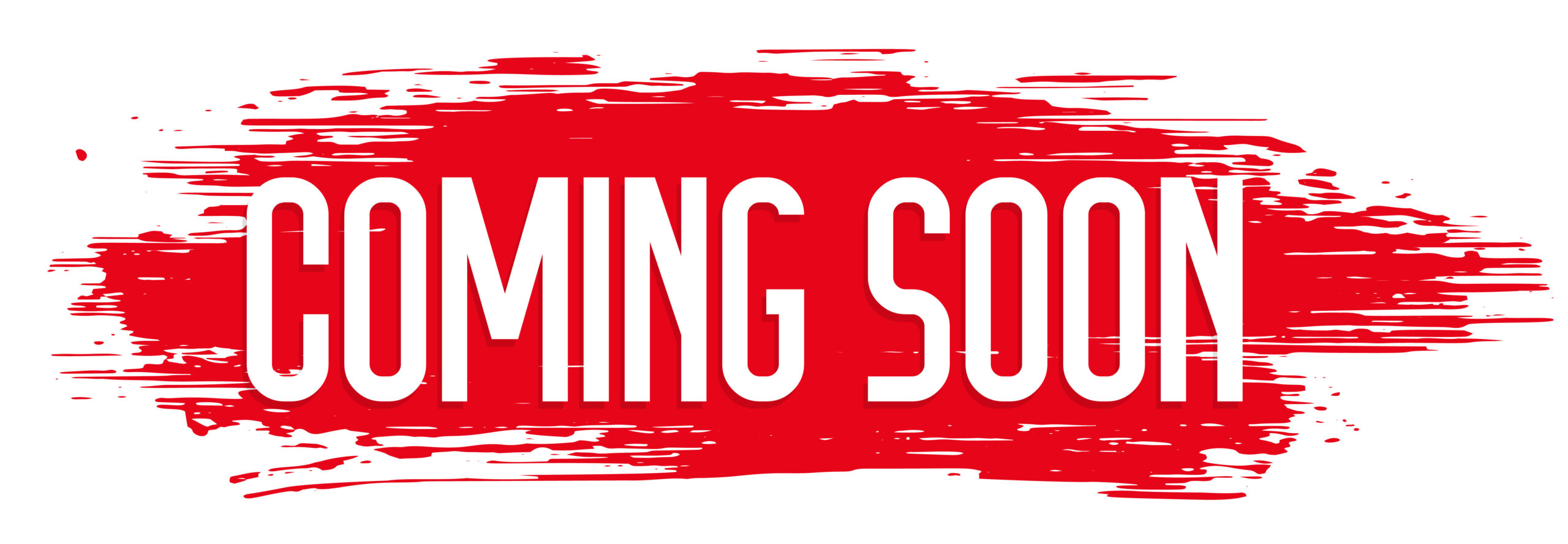 red grunge style coming soon background design